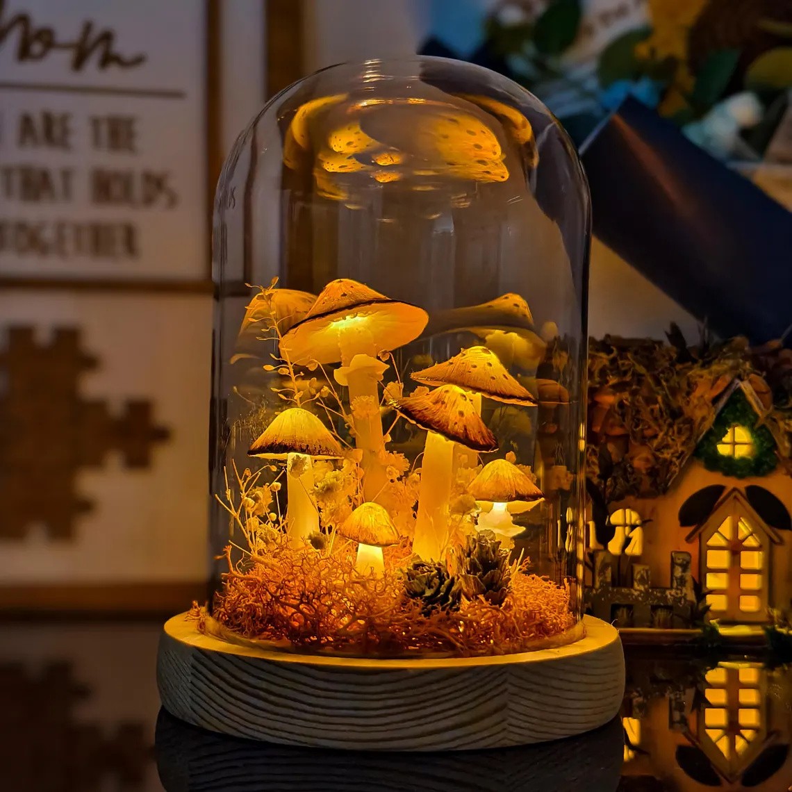 Bestseller ❗❗ Enchanted Forest Mushroom Lamp For Christmas Gift