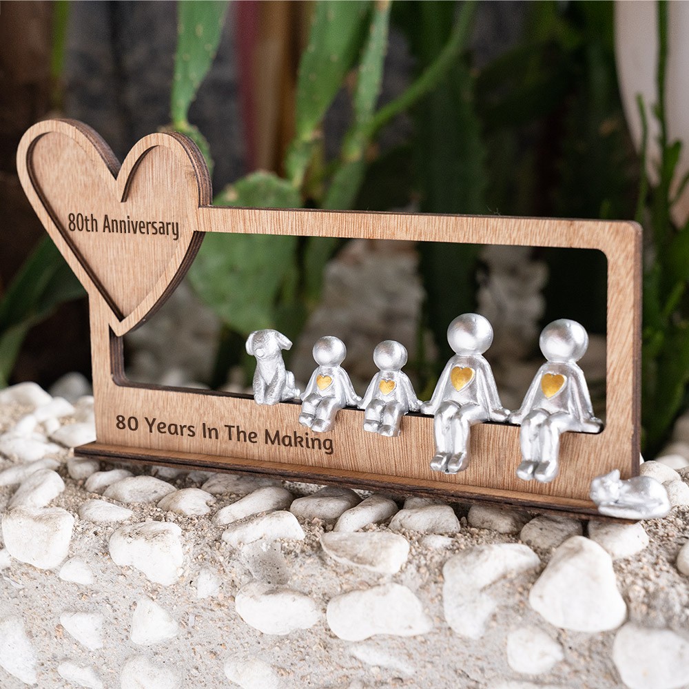 80 Years In The Making Personalized Sculpture Figurines For Mother's Day Gift Ideas