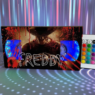 Horror Movie Retro VHS Lamp Halloween Gift