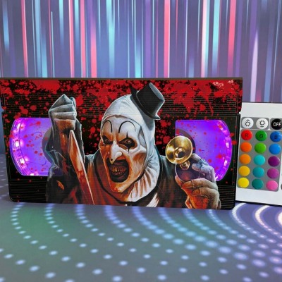 Horror Movie Retro VHS Lamp Halloween Gift