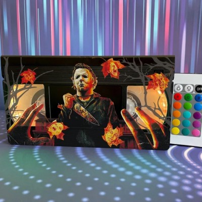 Horror Movie Retro VHS Lamp Halloween Gift