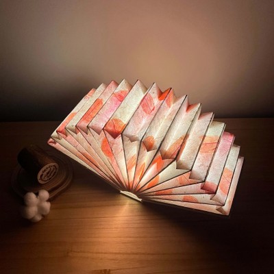 Paper Flower Lamp for Unique Home Decor Christmas Gift Ideas