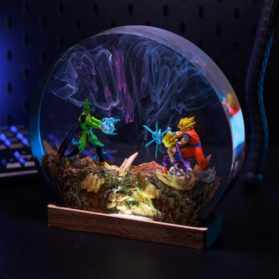 Resin Wood Lamp Art Home Decor For Birthday Christmas Gift Ideas