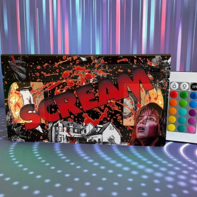 Horror Movie Retro VHS Lamp Halloween Gift