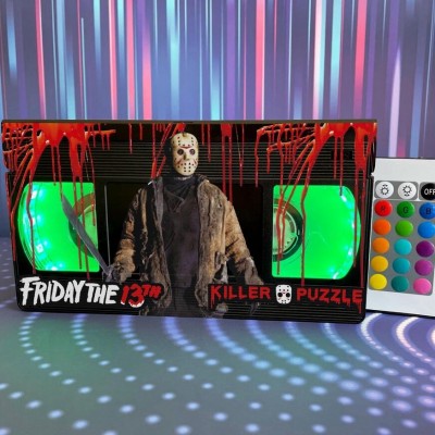 Horror Movie Retro VHS Lamp Halloween Gift