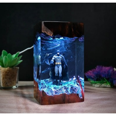 Resin Wood Lamp Art Home Decor For Birthday Christmas Gift Ideas