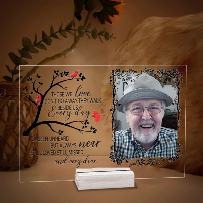 Custom Acrylic Photo Plaque I'm Always With You Memorial Gift for Parents