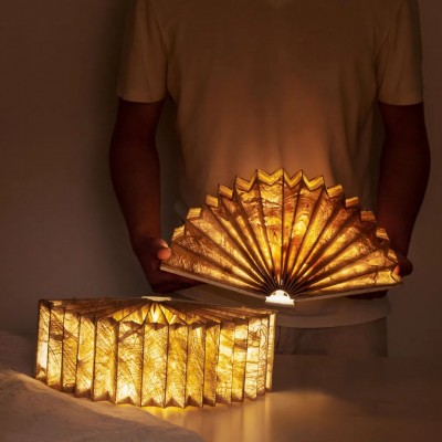 Paper Flower Lamp for Unique Home Decor Christmas Gift Ideas