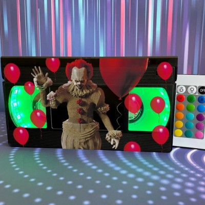 Horror Movie Retro VHS Lamp Halloween Gift