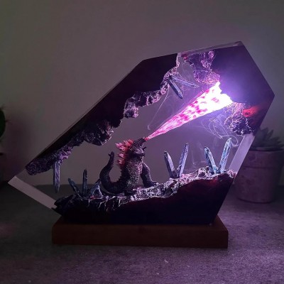 Bestseller ❗❗ Resin Wood Lamp Art Home Decor For Christmas Gift