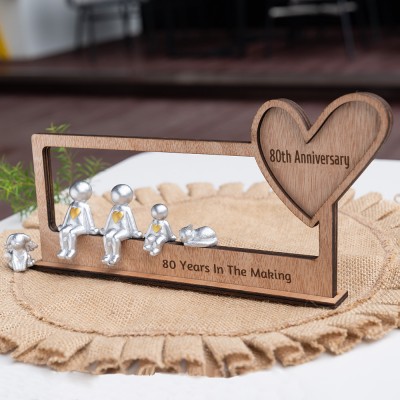Our Little Family Personalized Sculpture Figurines For Mother's Day Gift Ideas