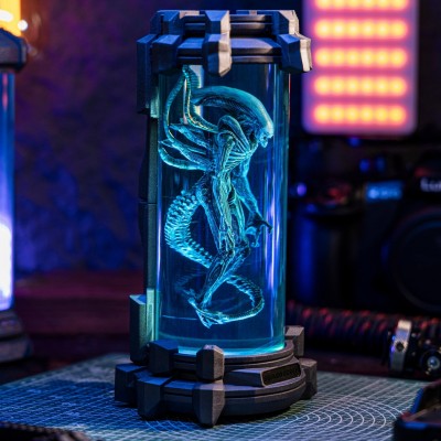 Custom Alien Creature Resin Lamp Alien Epoxy Lamp For Christmas Gifts
