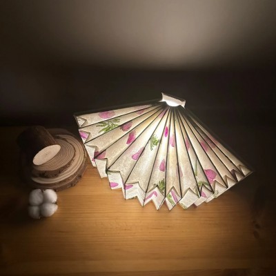 Paper Flower Lamp for Unique Home Decor Christmas Gift Ideas