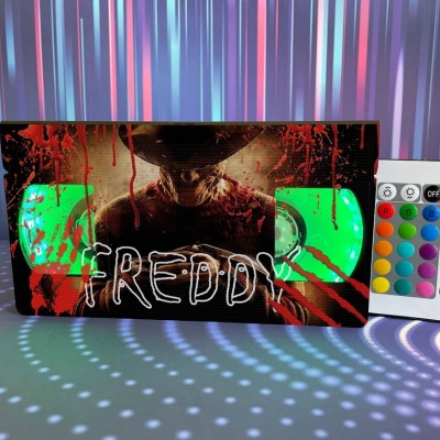 Horror Movie Retro VHS Lamp Halloween Gift