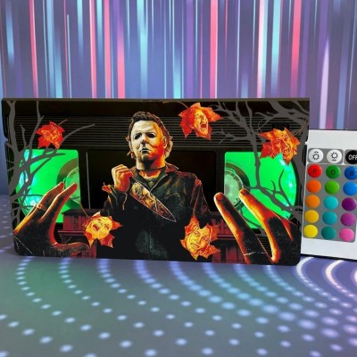 Horror Movie Retro VHS Lamp Halloween Gift