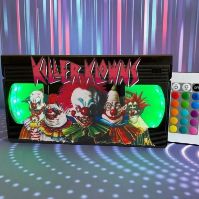 Horror Movie Retro VHS Lamp Halloween Gift