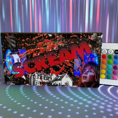 Horror Movie Retro VHS Lamp Halloween Gift