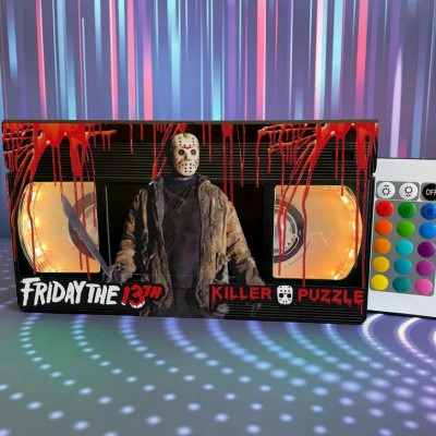 Horror Movie Retro VHS Lamp Halloween Gift