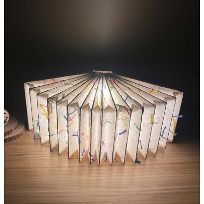 Paper Flower Lamp for Unique Home Decor Christmas Gift Ideas