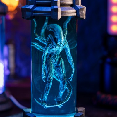 Custom Alien Creature Resin Lamp Alien Epoxy Lamp For Christmas Gifts